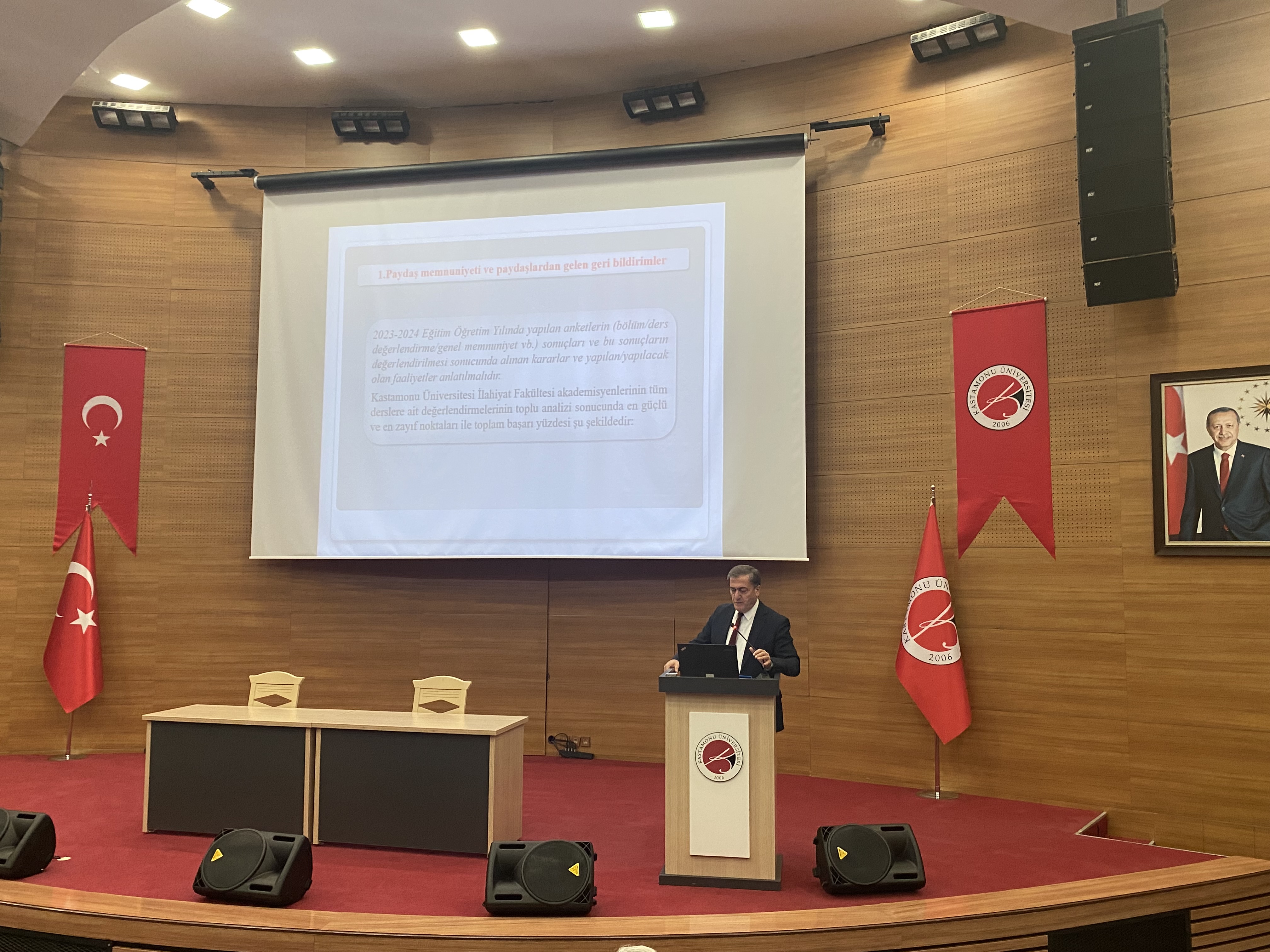 Yönetimin Gözden Geçirme Toplantısı 1. Oturumu Gerçekleştirildi